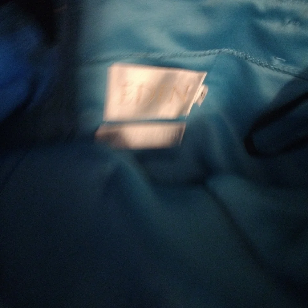 Blue and Black Strapless Dress​​ - Picture 4 of 6
